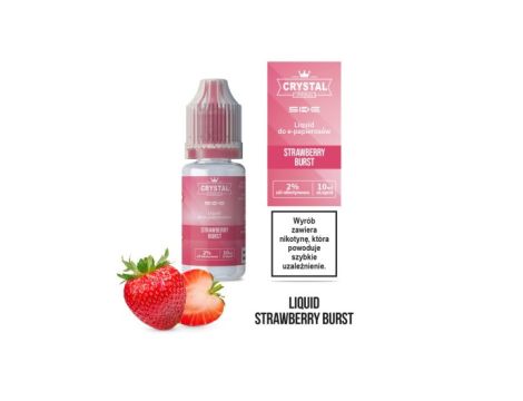 Liquid Crystal Salt - Strawberry Burst 20 mg 10 ml